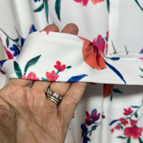 Calvin Klein Red and Pink Sleeveless Maxi Dress - Picture 13 of 15